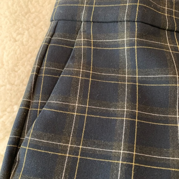 And Taylor navy plaid pants - Picture 2 of 4